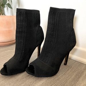 Catherine Malandrino | open toe high heeled bootie